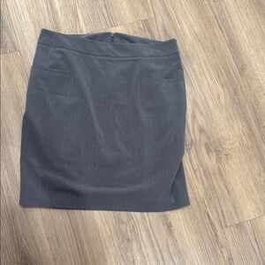Classic Gray Women's Pencil Skirt petite size 14